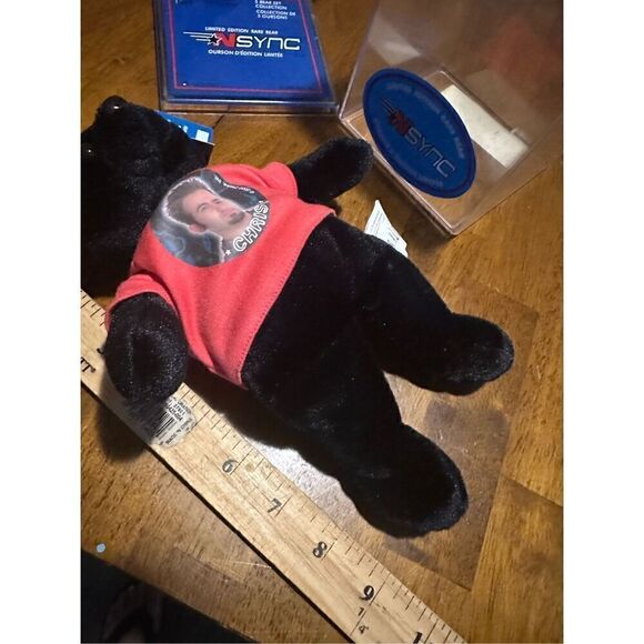Vintage NSYNC Chris Limited Edition Rare Bear 'N SYNC WITH YOU Plush Boxed - Picture 10 of 10